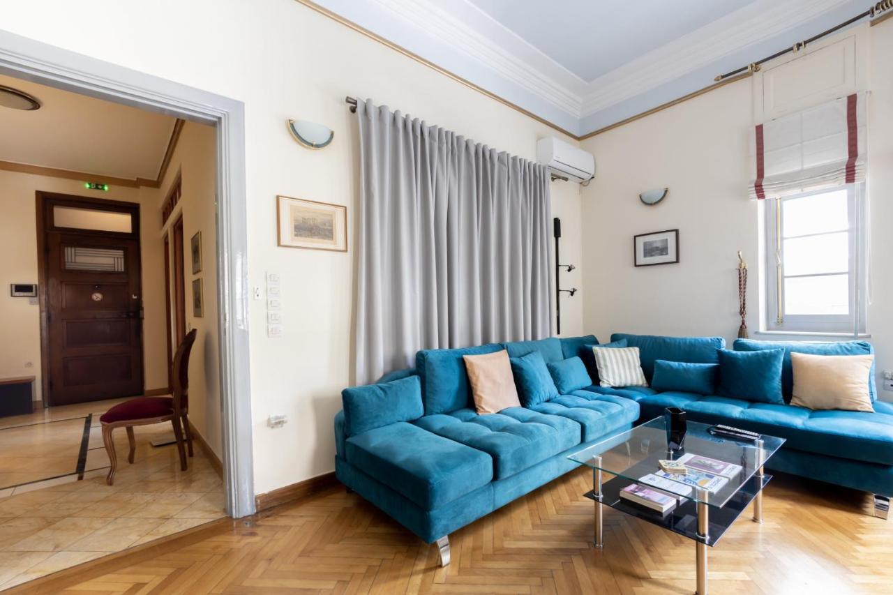 Ideal 4 Bdr Apartment In Plaka For 10! Atena Exterior foto